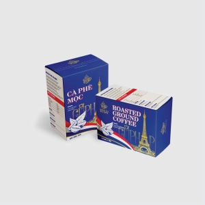 Cà Phê Mộc ( cà phê hạt pha máy hộp xanh ) 